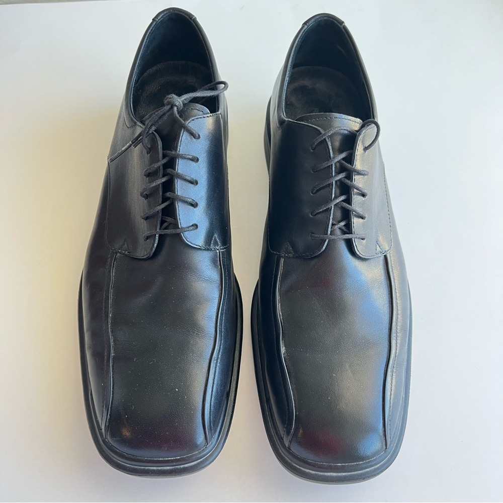 💫 MENS ROCKPORT Classic Black Leather Oxford Shoes * SIZE 11.5 M